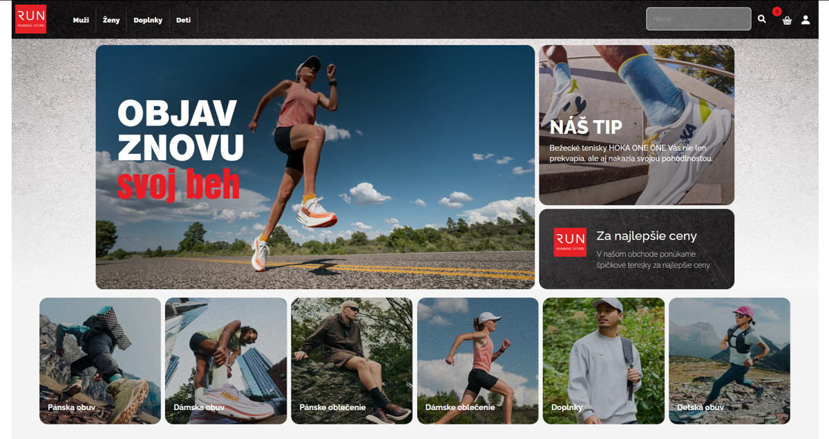 Running store