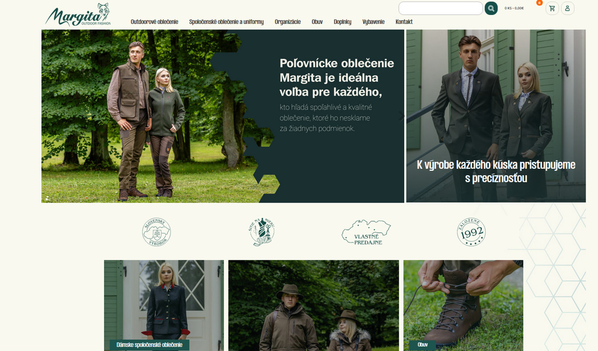 Margita outdoor fashion