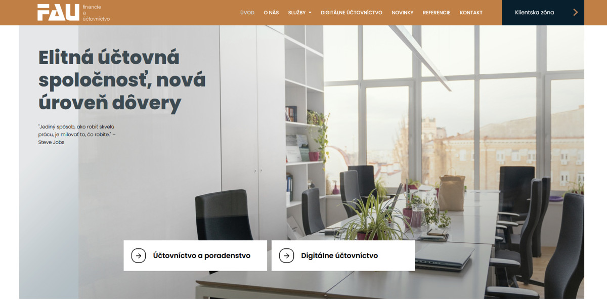 F A U - Financie a účtovníctvo