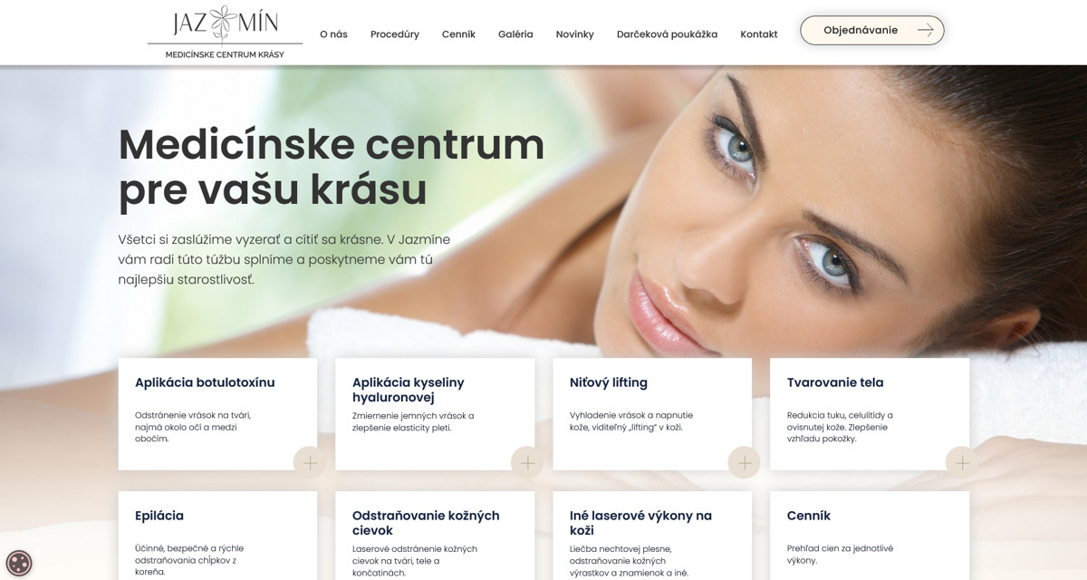 Jazmín medicínske centrum krásy